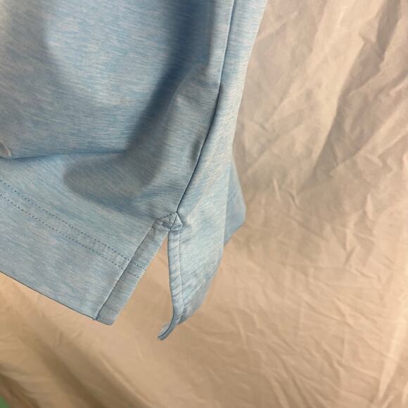 Footjoy Blue Athletic Golf Performance Polo Shirt Size XL - Picture 4 of 6